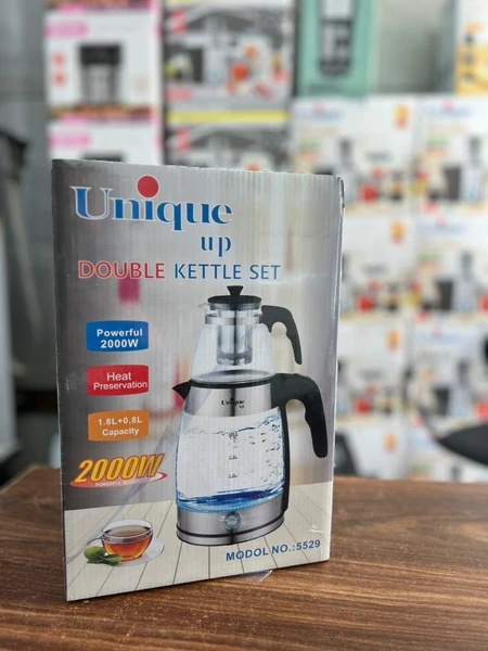 چای ساز روهمی یونیک مدل ۵۸۸b دارای نمایشگر آب و فیلتر استیل ضد زنگ